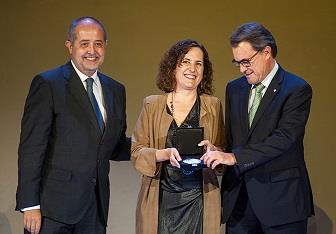 La Dra. Maria Abellanet i Meya, Medalla del Turismo 2014