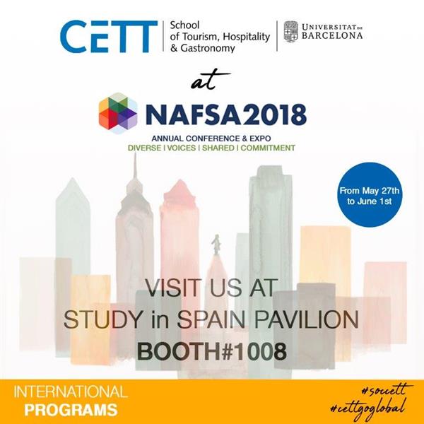 CETT present at NAFSA Annual Conference on International Education, USA
