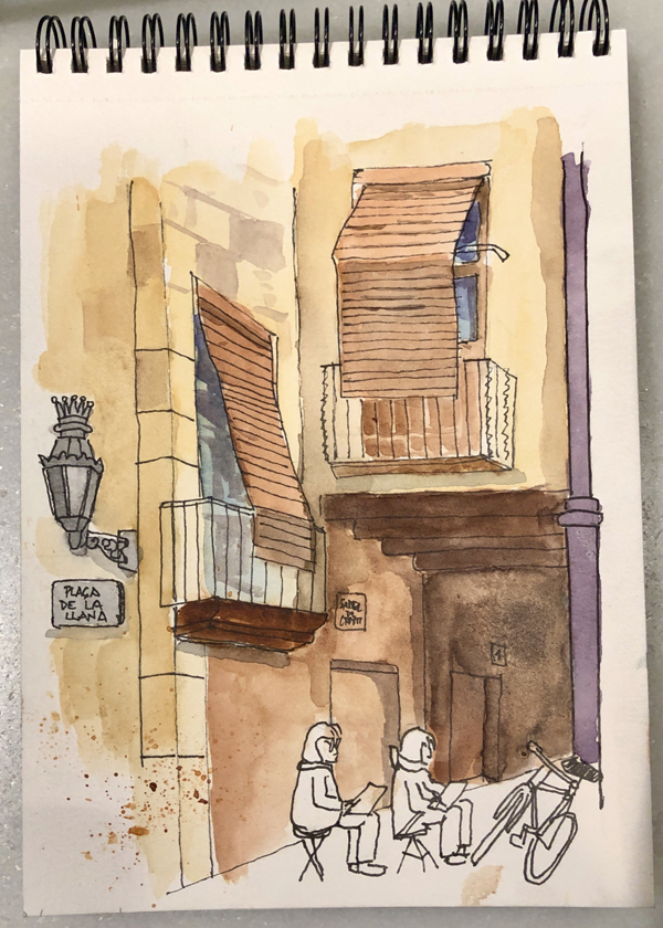 Photography from: Urban Sketching, a unique opportunity to travel from home | CETT