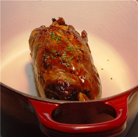Fotografia de: Braó de porc lacat amb parmentier de moniato