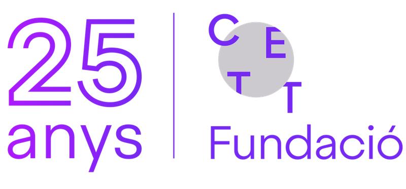  Logo CETT Fundació 25 anys
