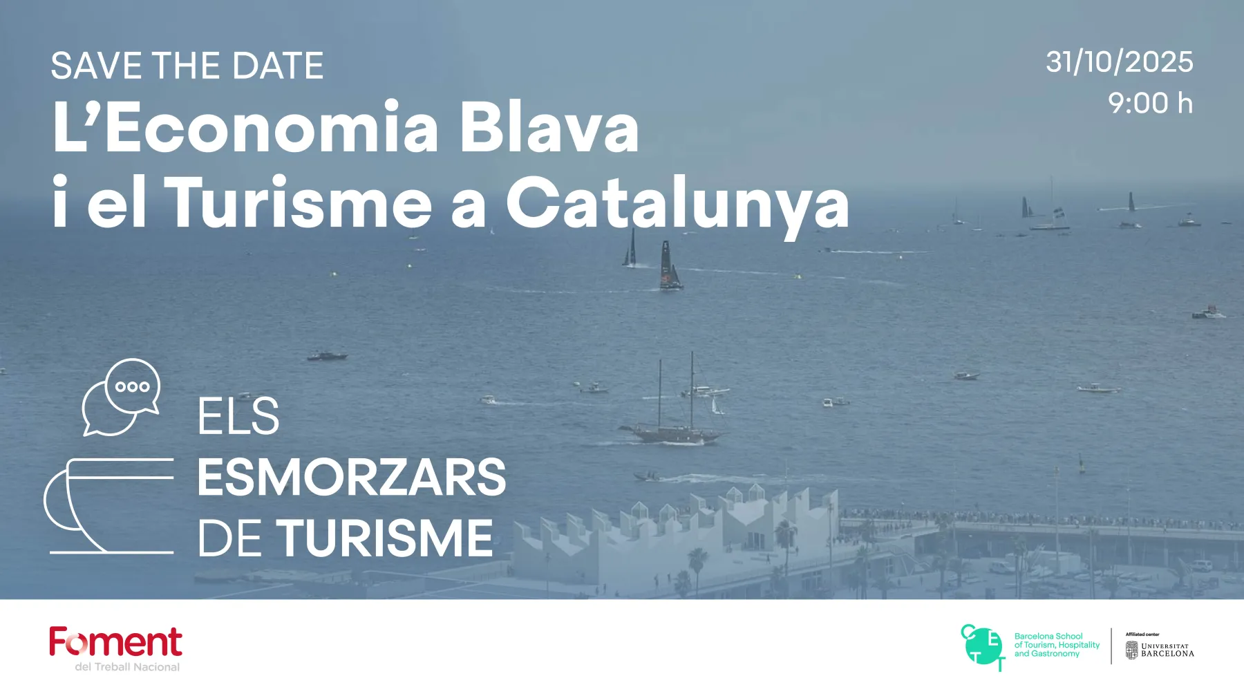 Save The Date Esmorzar de turisme
