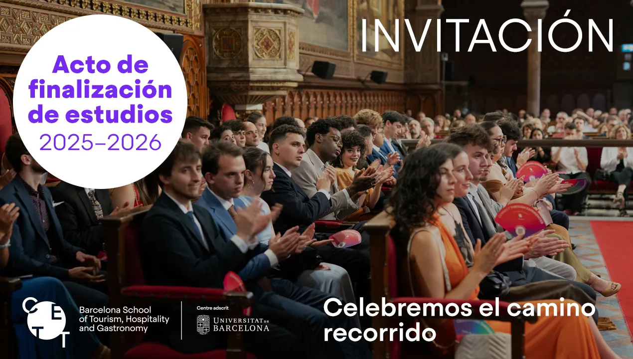 Invitació graus Actes Finalització Estudis