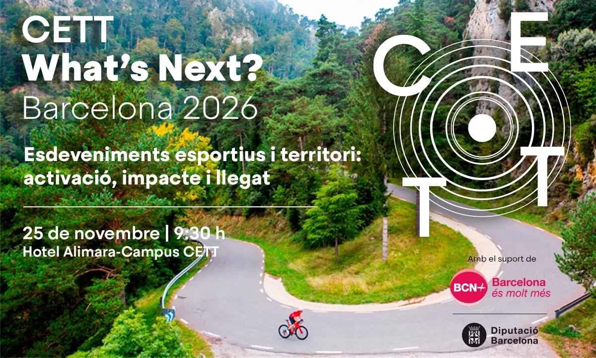 CETT What's Next? 2026 invitació cat