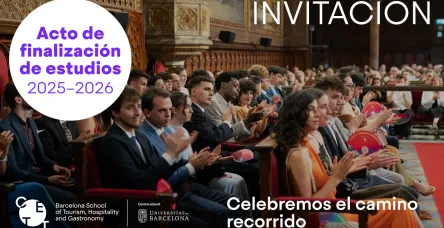 Invitació graus Actes Finalització Estudis