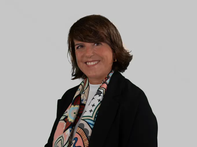 Emma Pla posando en primer plano