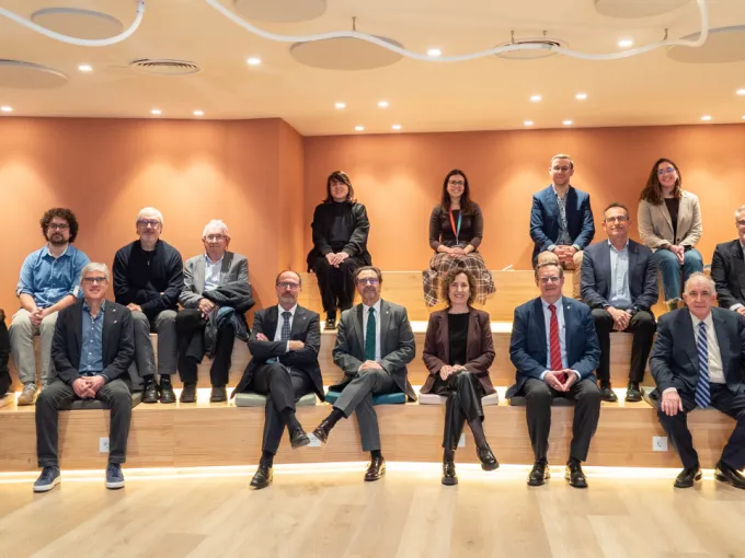 Personas en foto de grupo