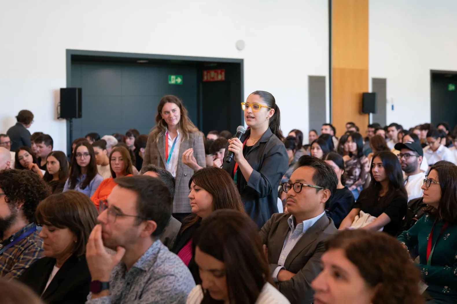 Ronda de preguntas en la leccion inaugural