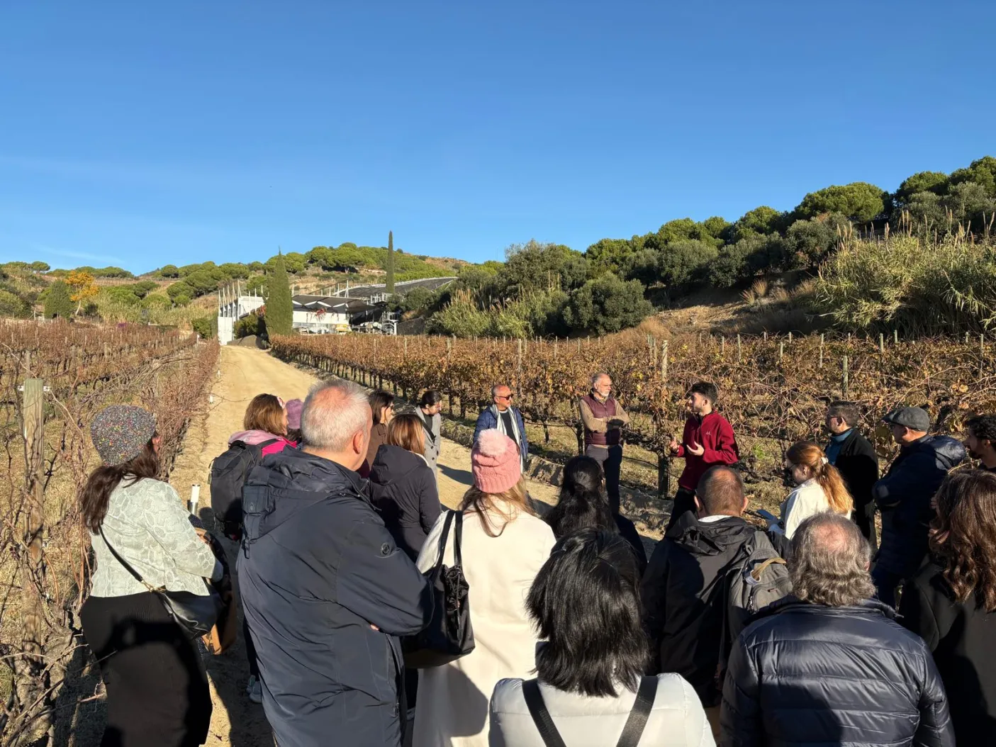 Grupo de personas de excuarsión