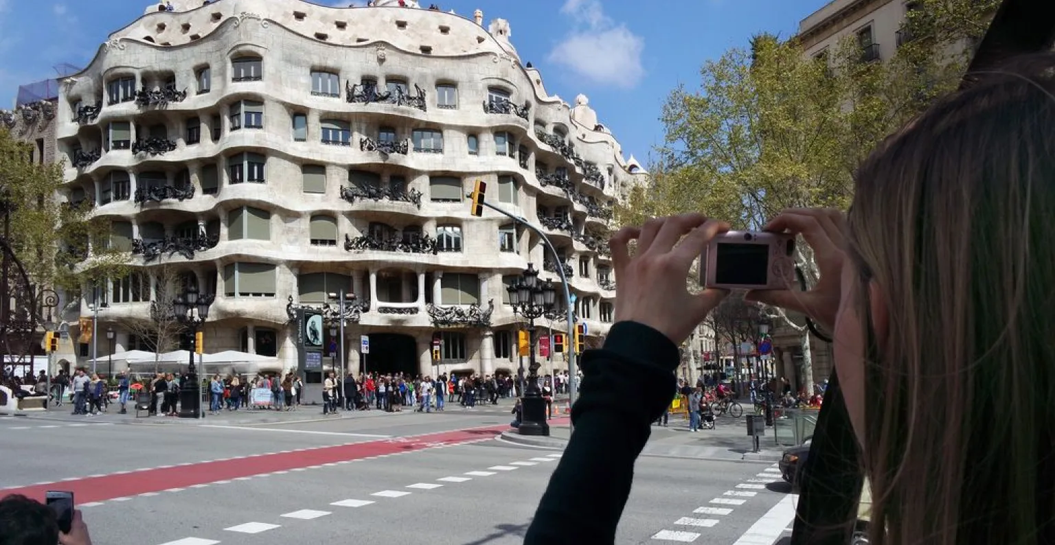 Fachada de La Pedrera