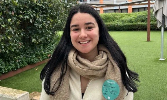 persona en primer plano