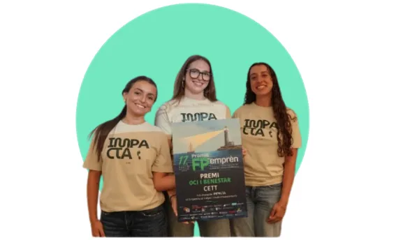 Lucía Rascón, Martina Jansà i Olívia Llevat, premiades millor TCFG