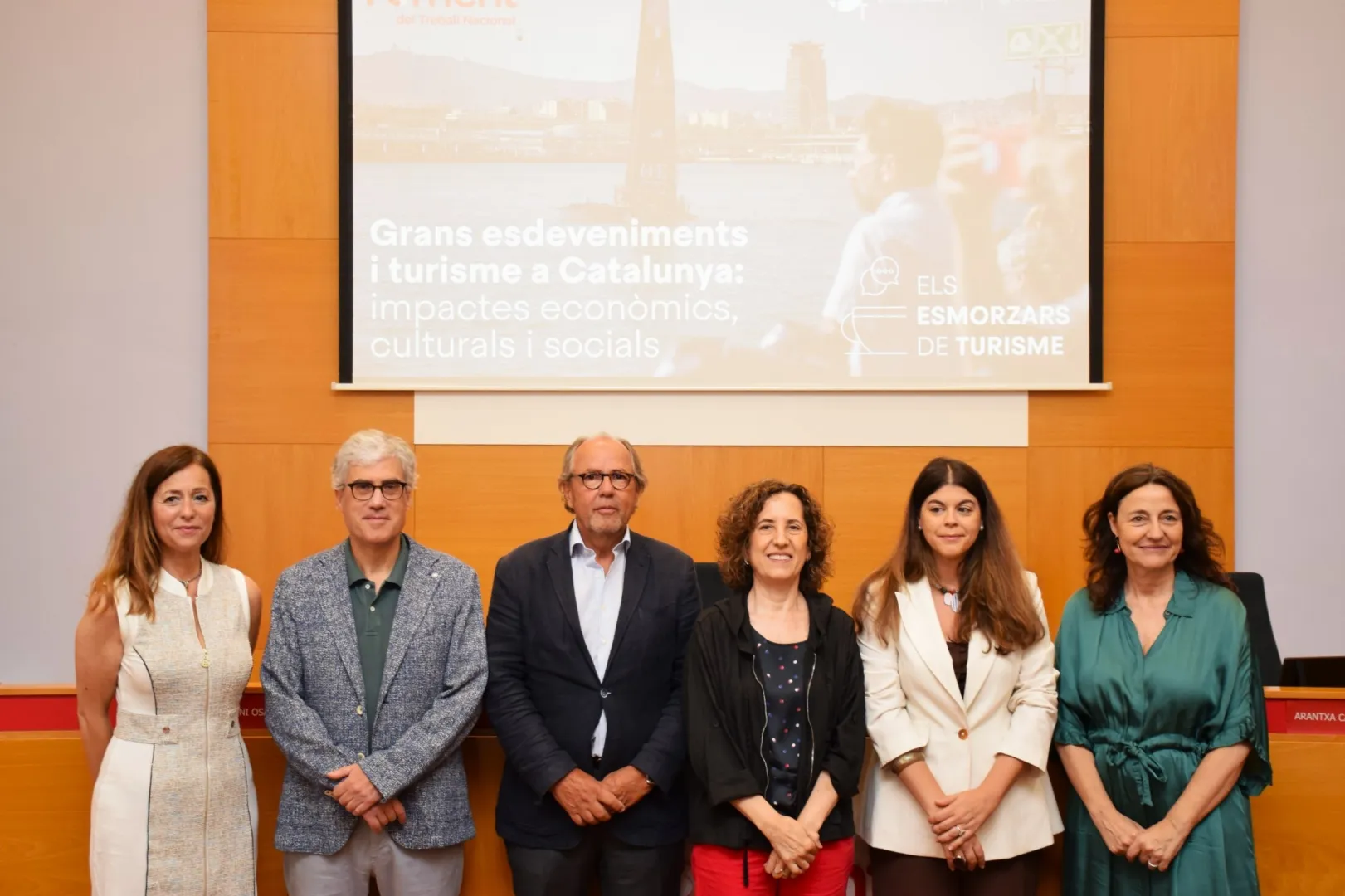 Foto dels ponents de l'Esmorzar